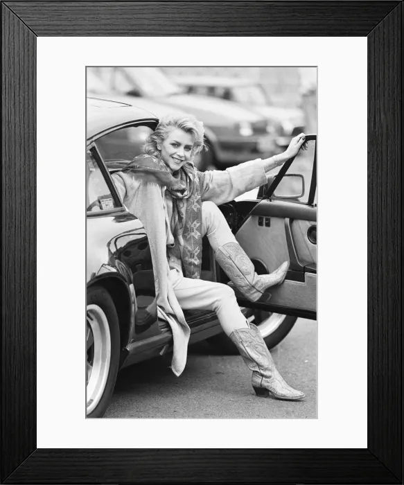 Framed Print : Leslie Ash, actor, pictured in 1987. Leslie is best known for her roles in C Framed Print : Leslie Ash, actor, pictured in 1987. Leslie is best known for her roles in C