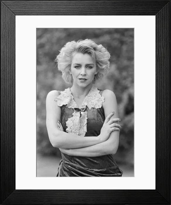 Framed Print : Leslie Ash, actor, pictured in 1987. Leslie is best known for her roles in C Framed Print : Leslie Ash, actor, pictured in 1987. Leslie is best known for her roles in C