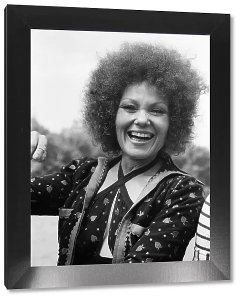 Cleo Laine who is appearing as 'Julie'in the new production of the famous
