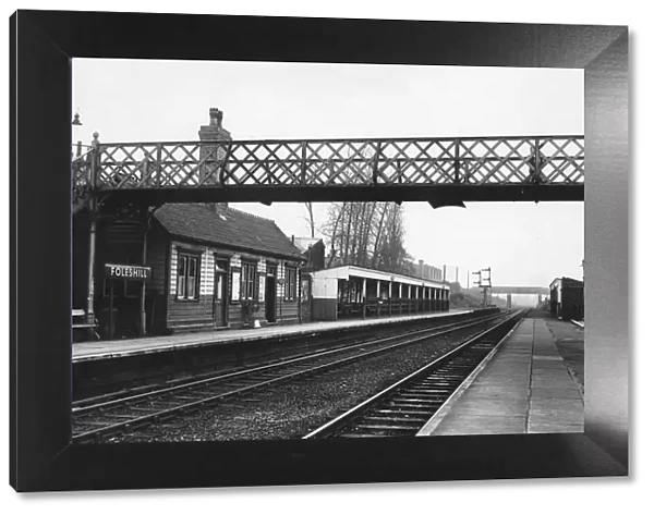 Foleshill Station, Coventry. 22nd October 1960