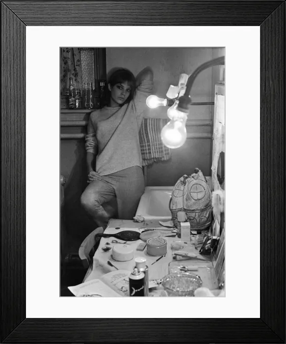 Framed Print : Jane Birkin, English actress currently starring in Graham Greene play, Carving a Statue Framed Print : Jane Birkin, English actress currently starring in Graham Greene play, Carving a Statue