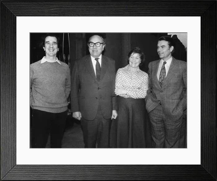 Framed Print : The Limehouse Declaration 25th January 1981 Four senior British Labour politicians