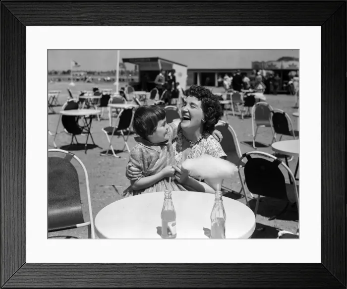 Framed Print : Eight year old Kathleen Kennedy, who was born unable to walk Framed Print : Eight year old Kathleen Kennedy, who was born unable to walk