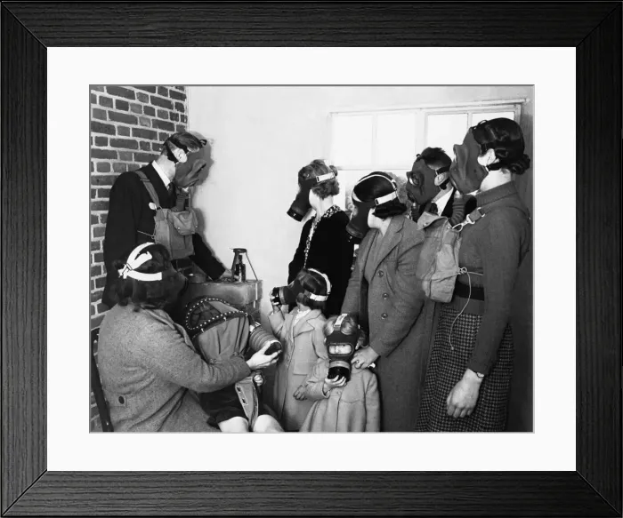 Framed Print : The new gas chamber for testing gas masks on the roof of Guildhall Framed Print : The new gas chamber for testing gas masks on the roof of Guildhall