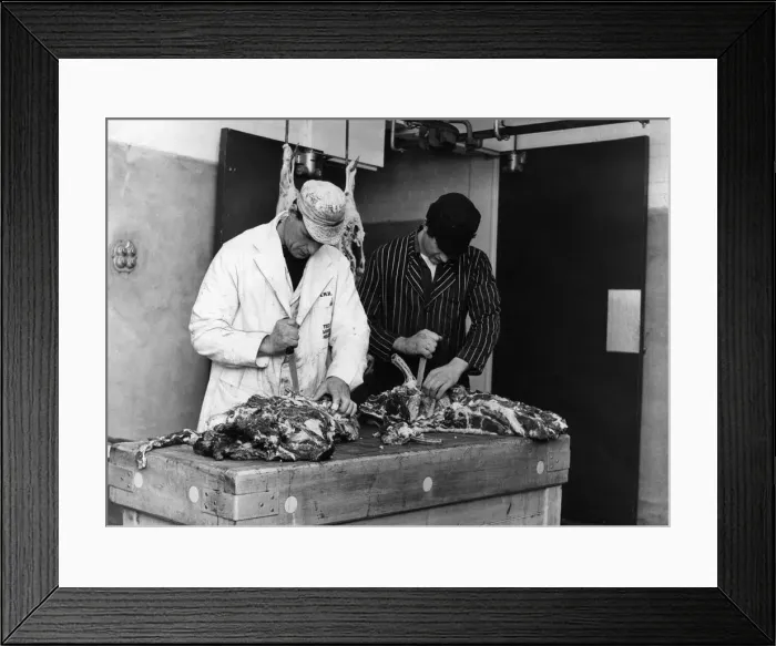 Framed Print : New abattoir supplying Teesside with fresh meat, Marton, Middlesbrough, 8th March 1967 Framed Print : New abattoir supplying Teesside with fresh meat, Marton, Middlesbrough, 8th March 1967