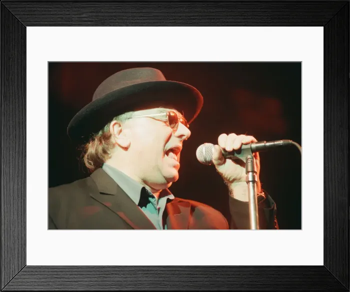 Framed Print : Van Morrison, singer and songwriter from Northern Ireland Framed Print : Van Morrison, singer and songwriter from Northern Ireland