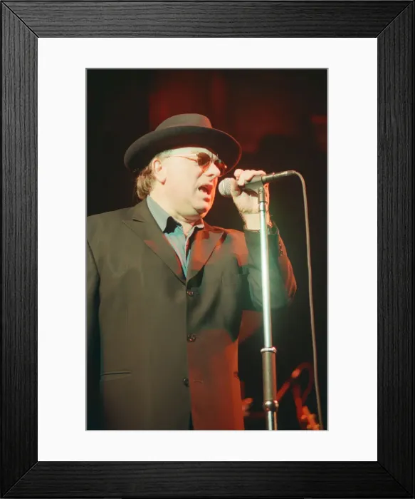 Framed Print : Van Morrison, singer and songwriter from Northern Ireland Framed Print : Van Morrison, singer and songwriter from Northern Ireland