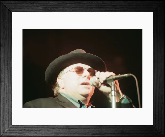 Framed Print : Van Morrison, singer and songwriter from Northern Ireland Framed Print : Van Morrison, singer and songwriter from Northern Ireland