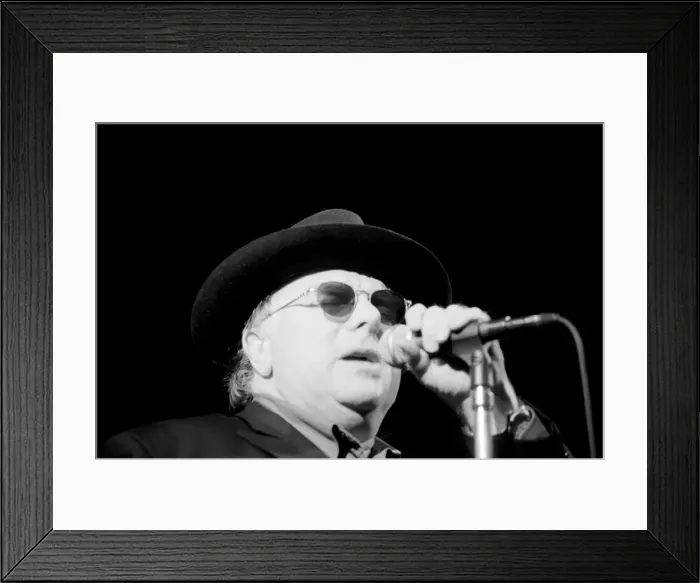 Framed Print : Van Morrison, singer and songwriter from Northern Ireland Framed Print : Van Morrison, singer and songwriter from Northern Ireland