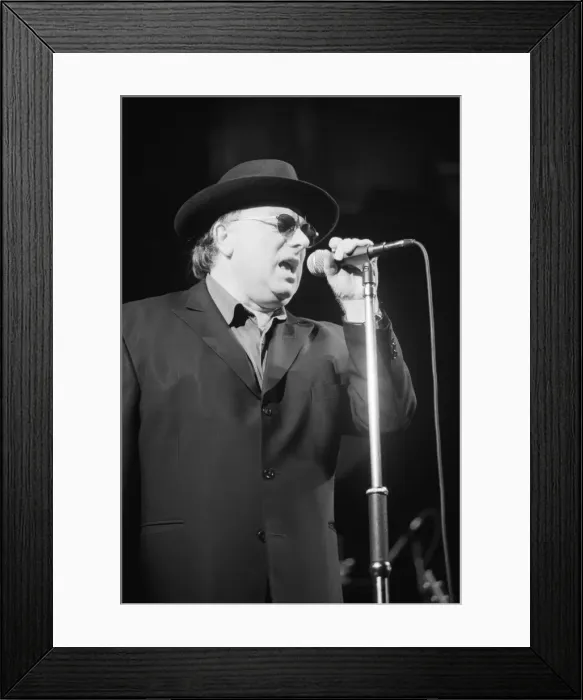 Framed Print : Van Morrison, singer and songwriter from Northern Ireland Framed Print : Van Morrison, singer and songwriter from Northern Ireland
