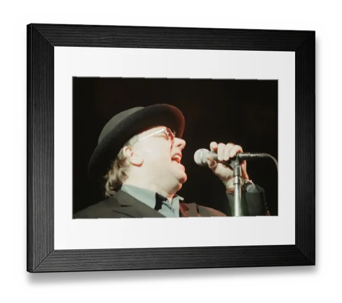 Framed Print : Van Morrison, singer and songwriter from Northern Ireland Framed Print : Van Morrison, singer and songwriter from Northern Ireland