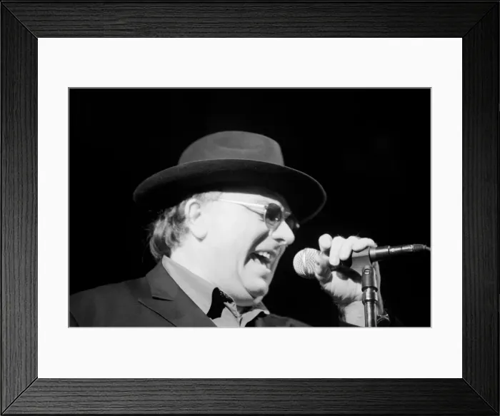 Framed Print : Van Morrison, singer and songwriter from Northern Ireland Framed Print : Van Morrison, singer and songwriter from Northern Ireland