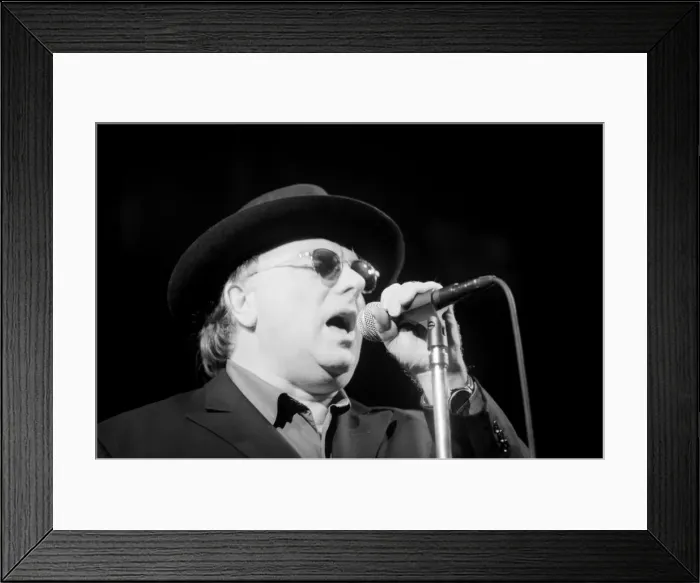 Framed Print : Van Morrison, singer and songwriter from Northern Ireland Framed Print : Van Morrison, singer and songwriter from Northern Ireland
