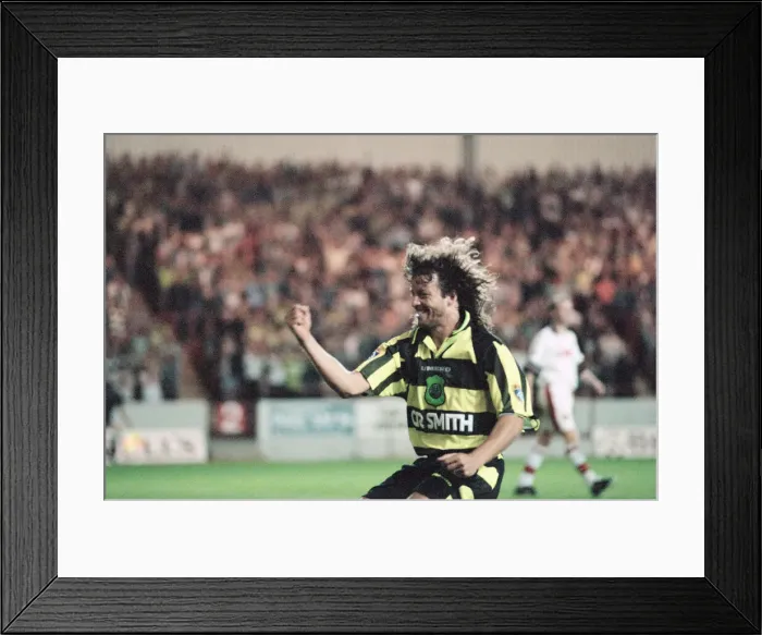Framed Print : Clyde 1-3 Celtic, Scottish League Cup Second Round match at Broadwood Stadium Framed Print : Clyde 1-3 Celtic, Scottish League Cup Second Round match at Broadwood Stadium
