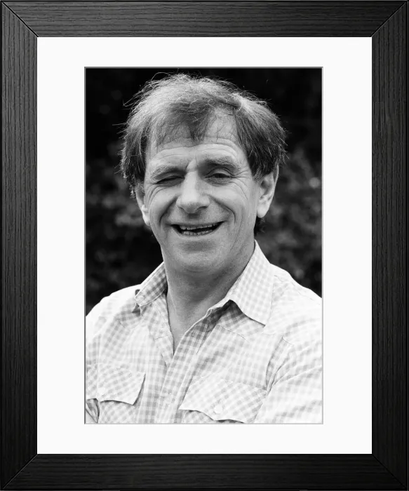 Framed Print : TV presenter Johnny Ball. 6th August 1987