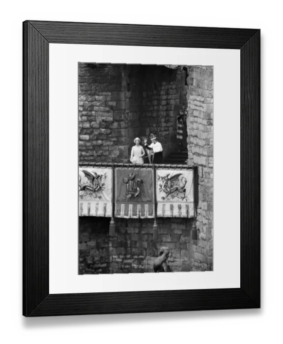 Framed Print : The Investiture of Prince Charles at Caernarfon Castle. Caernarfon, Wales Framed Print : The Investiture of Prince Charles at Caernarfon Castle. Caernarfon, Wales
