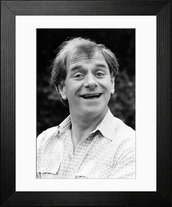 Framed Print : TV presenter Johnny Ball. 6th August 1987