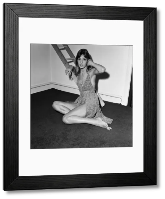 Framed Print : Jane Birkin, aged 20, who has landed the star part in the film Wonderwall Framed Print : Jane Birkin, aged 20, who has landed the star part in the film Wonderwall
