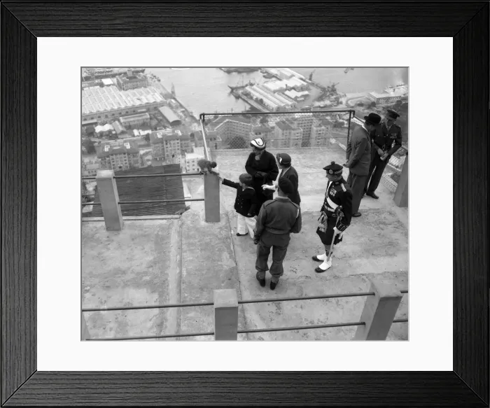 Framed Print : Prince Charles pictured in Gibraltar with the apes. 11th May 1954 Framed Print : Prince Charles pictured in Gibraltar with the apes. 11th May 1954