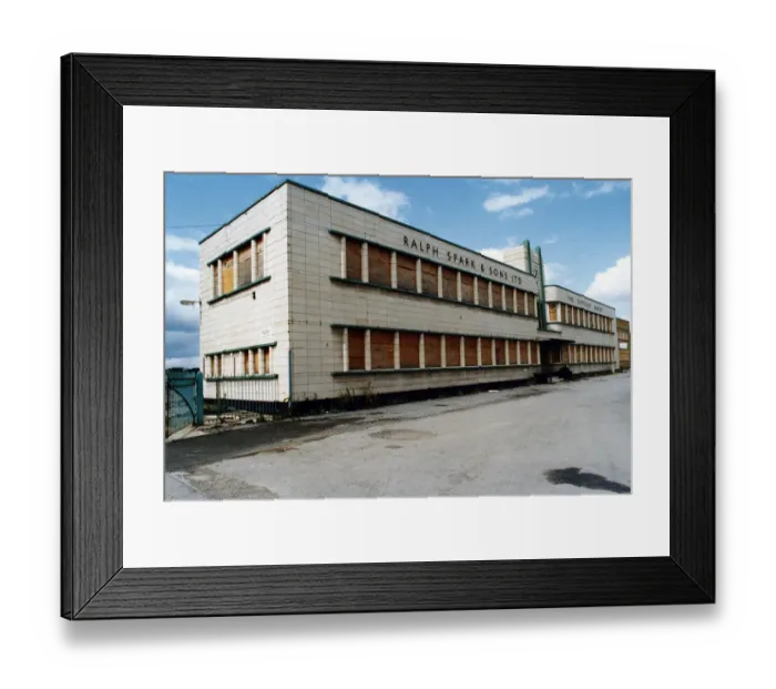 Framed Print : Sparks Bakery, Stockton. 12th August 1992