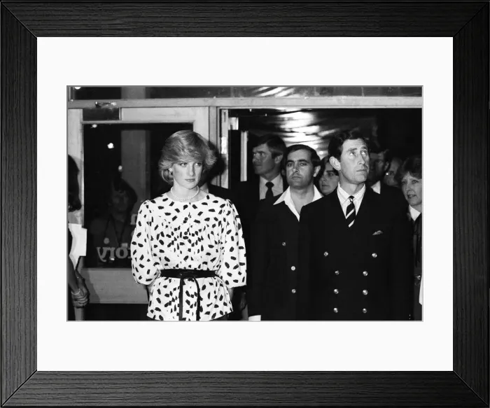 Framed Print : Charles, Prince of Wales and Diana, Princess of Wales visit Adelaide, Australia Framed Print : Charles, Prince of Wales and Diana, Princess of Wales visit Adelaide, Australia