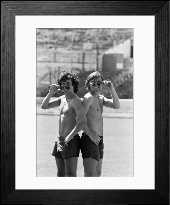 Framed Print : Chelsea training session at Stamford Bridge ahead on the new season