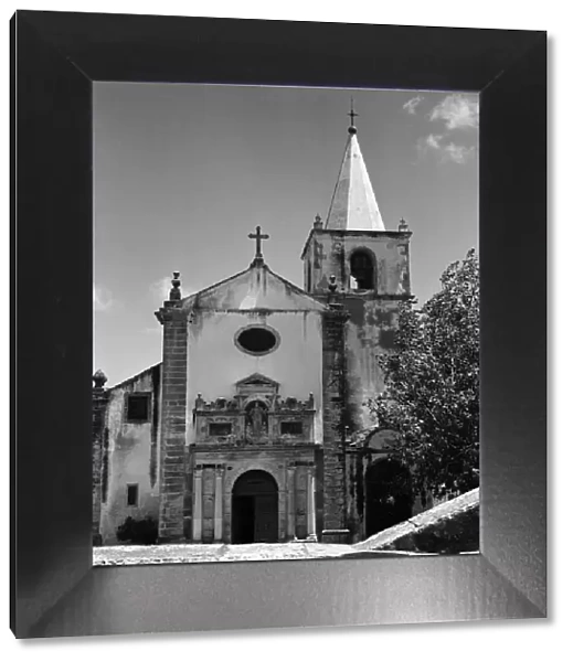 Church of Santa Maria in Obidos, Portugal. 9th June 1959