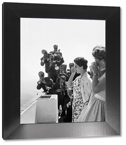 Princess Margaret visits Nazare, Portugal. 9th June 1959