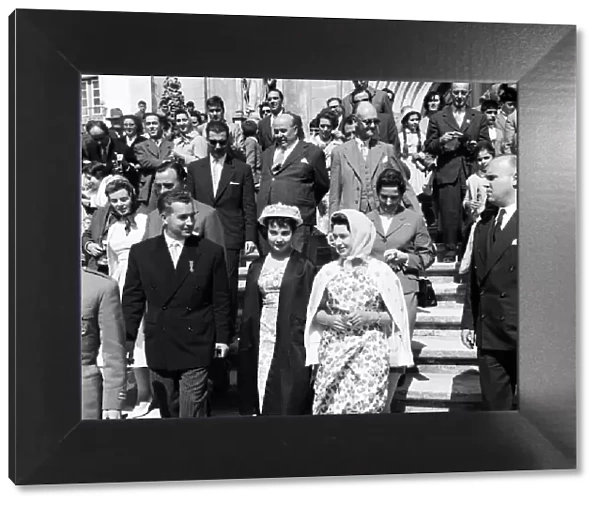 Princess Margaret visits Alcobaca, Portugal. 9th June 1959