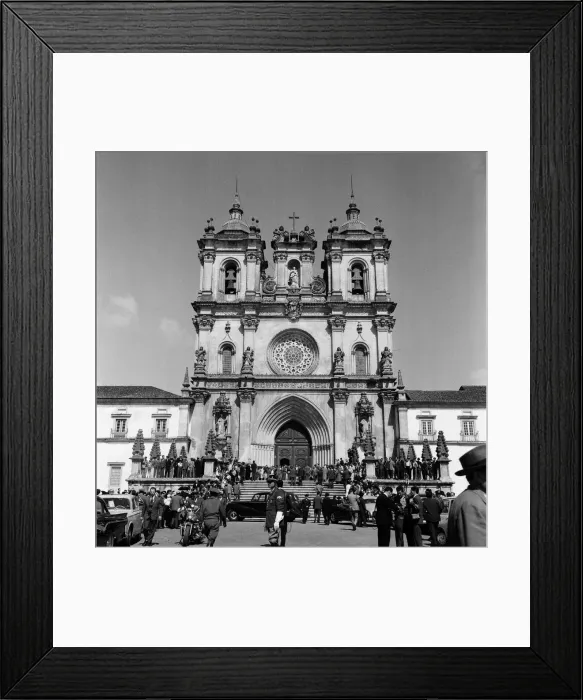 Framed Print : Alcobaca Monastery, Portugal. 9th June 1959