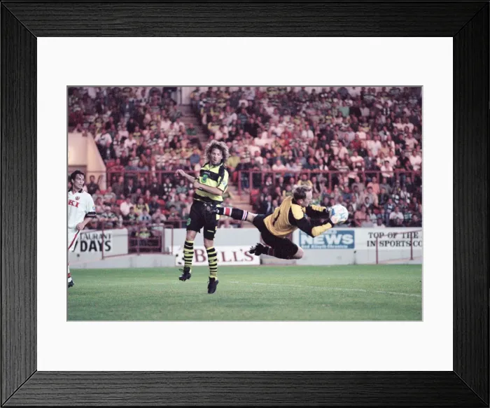 Framed Print : Clyde 1-3 Celtic, Scottish League Cup Second Round match at Broadwood Stadium Framed Print : Clyde 1-3 Celtic, Scottish League Cup Second Round match at Broadwood Stadium