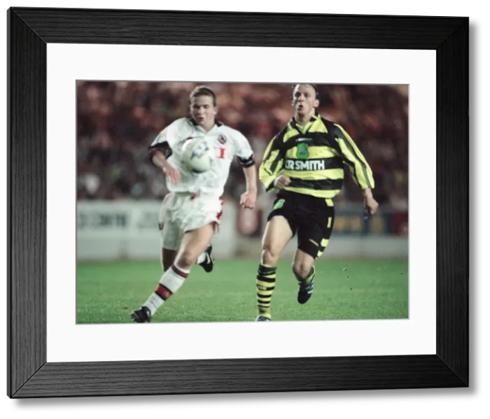 Framed Print : Clyde 1-3 Celtic, Scottish League Cup Second Round match at Broadwood Stadium Framed Print : Clyde 1-3 Celtic, Scottish League Cup Second Round match at Broadwood Stadium