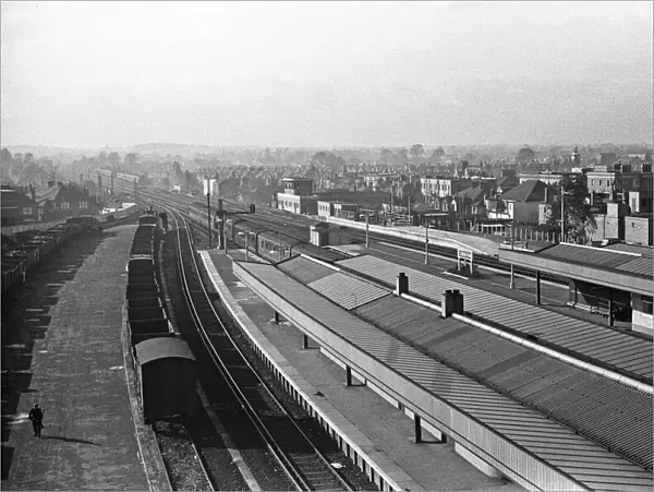 Surbiton railway station November 1938