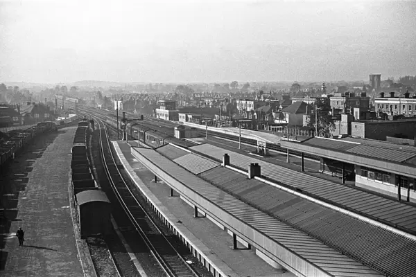 Surbiton railway station November 1938