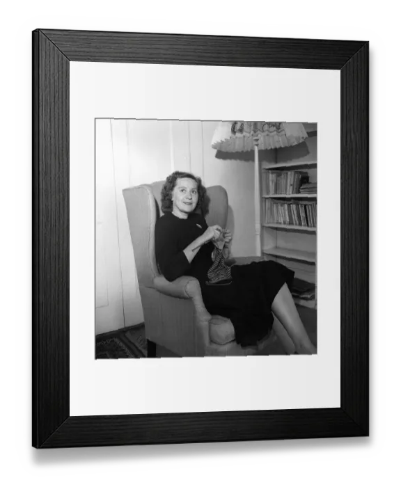 Framed Print : Odette Churchill. 3rd June 1949. Odette Churchill. 3rd June 1949 Framed Print : Odette Churchill. 3rd June 1949. Odette Churchill. 3rd June 1949