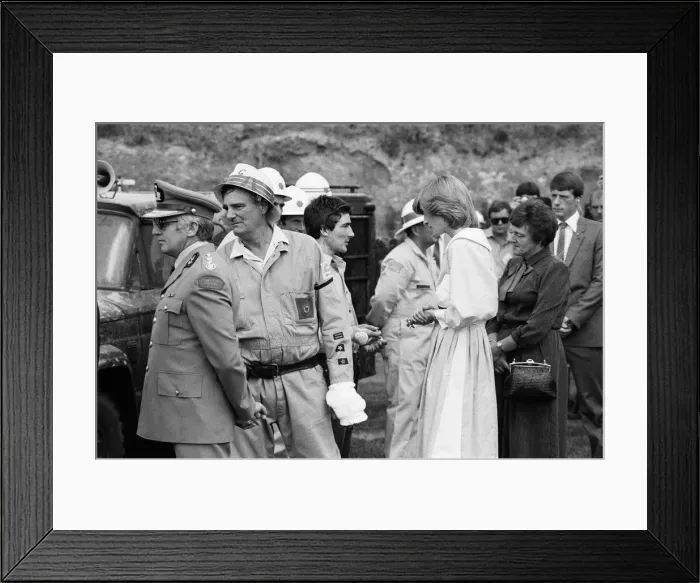 Framed Print : Diana, Princess of Wales visits Australia. March 1983