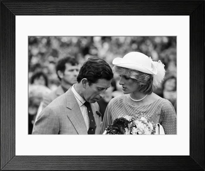 Framed Print : Charles, Prince of Wales and Diana, Princess of Wales visit Auckland, New Zealand Framed Print : Charles, Prince of Wales and Diana, Princess of Wales visit Auckland, New Zealand