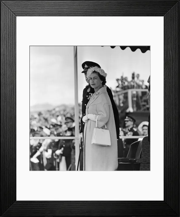 Framed Print : Queen Elizabeth II and The Duke of Edinburgh during her visit to Canada Framed Print : Queen Elizabeth II and The Duke of Edinburgh during her visit to Canada
