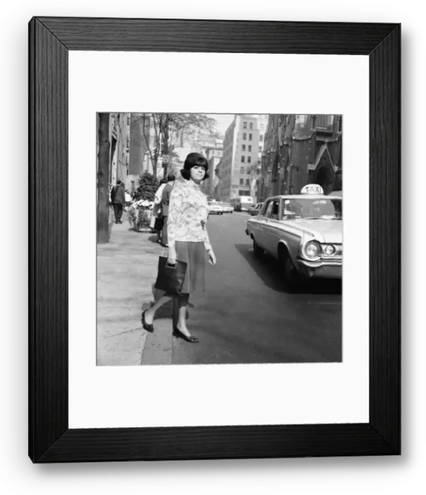 Framed Print : New York Scenes, Thursday 15th October 1964. Our Picture Shows Framed Print : New York Scenes, Thursday 15th October 1964. Our Picture Shows