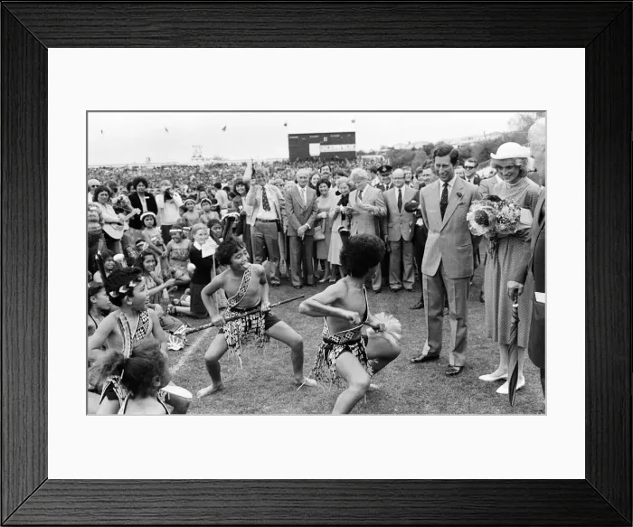 Framed Print : Charles, Prince of Wales and Diana, Princess of Wales visit Auckland, New Zealand Framed Print : Charles, Prince of Wales and Diana, Princess of Wales visit Auckland, New Zealand