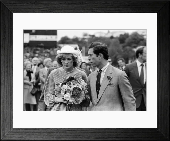 Framed Print : Charles, Prince of Wales and Diana, Princess of Wales visit Auckland, New Zealand Framed Print : Charles, Prince of Wales and Diana, Princess of Wales visit Auckland, New Zealand