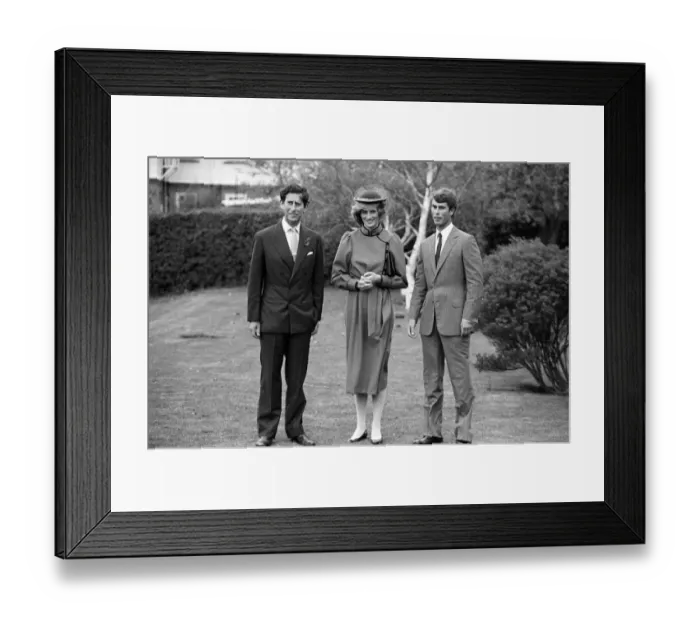 Framed Print : Charles, Prince of Wales and Diana, Princess of Wales visit New Zealand Framed Print : Charles, Prince of Wales and Diana, Princess of Wales visit New Zealand