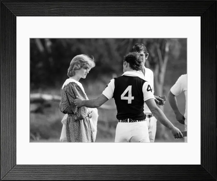 Framed Print : Charles, Prince of Wales and Diana, Princess of Wales visit Auckland, New Zealand