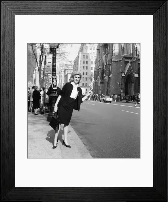 Framed Print : New York Scenes, Thursday 15th October 1964. Our Picture Shows Framed Print : New York Scenes, Thursday 15th October 1964. Our Picture Shows