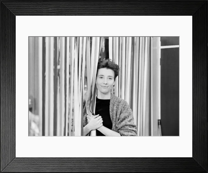 Framed Print : Emma Thompson, pictured in 1988 in Manchester. Dame Emma Thompson is a Framed Print : Emma Thompson, pictured in 1988 in Manchester. Dame Emma Thompson is a