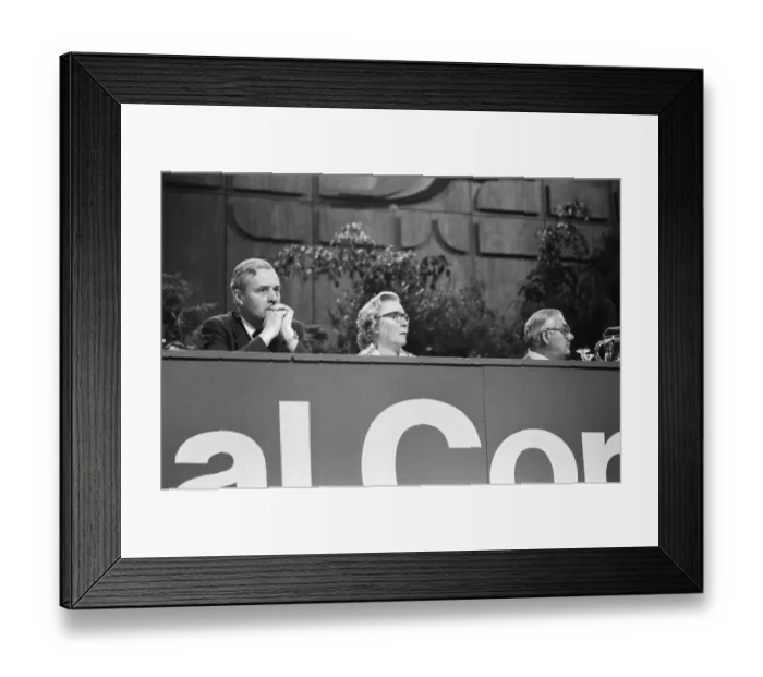 Framed Print : Labour party conference in Brighton addressing leadership of the party