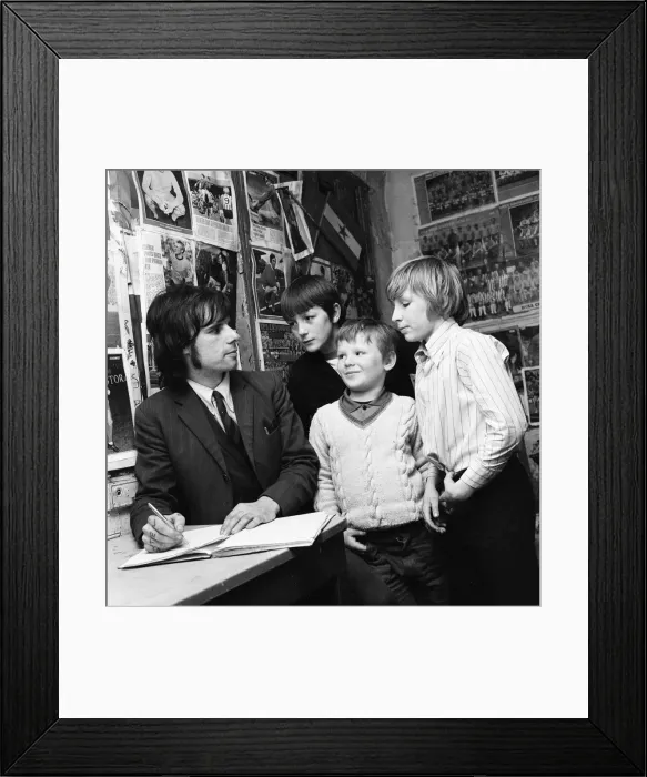 Framed Print : Grange Road Youth Club, Middlesbrough. 1971