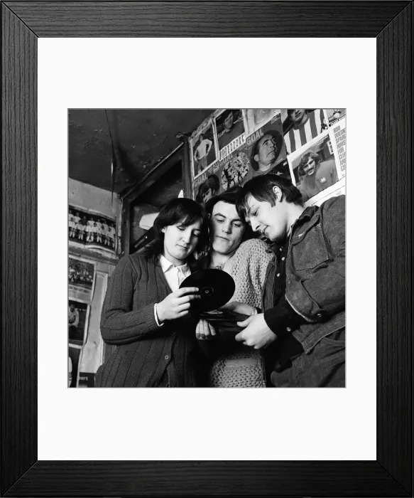 Framed Print : Grange Road Youth Club, Middlesbrough. 1971 Framed Print : Grange Road Youth Club, Middlesbrough. 1971