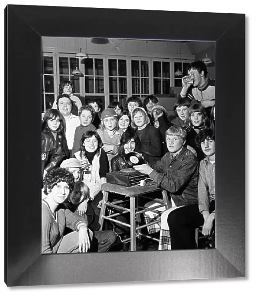 Skinningrove youth club opens, North Yorkshire. 1974