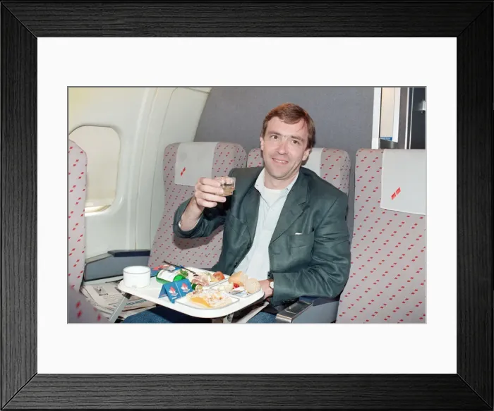 Framed Print : John McArthy, Journalist, pictured a few weeks after his release from imprisonment in Framed Print : John McArthy, Journalist, pictured a few weeks after his release from imprisonment in